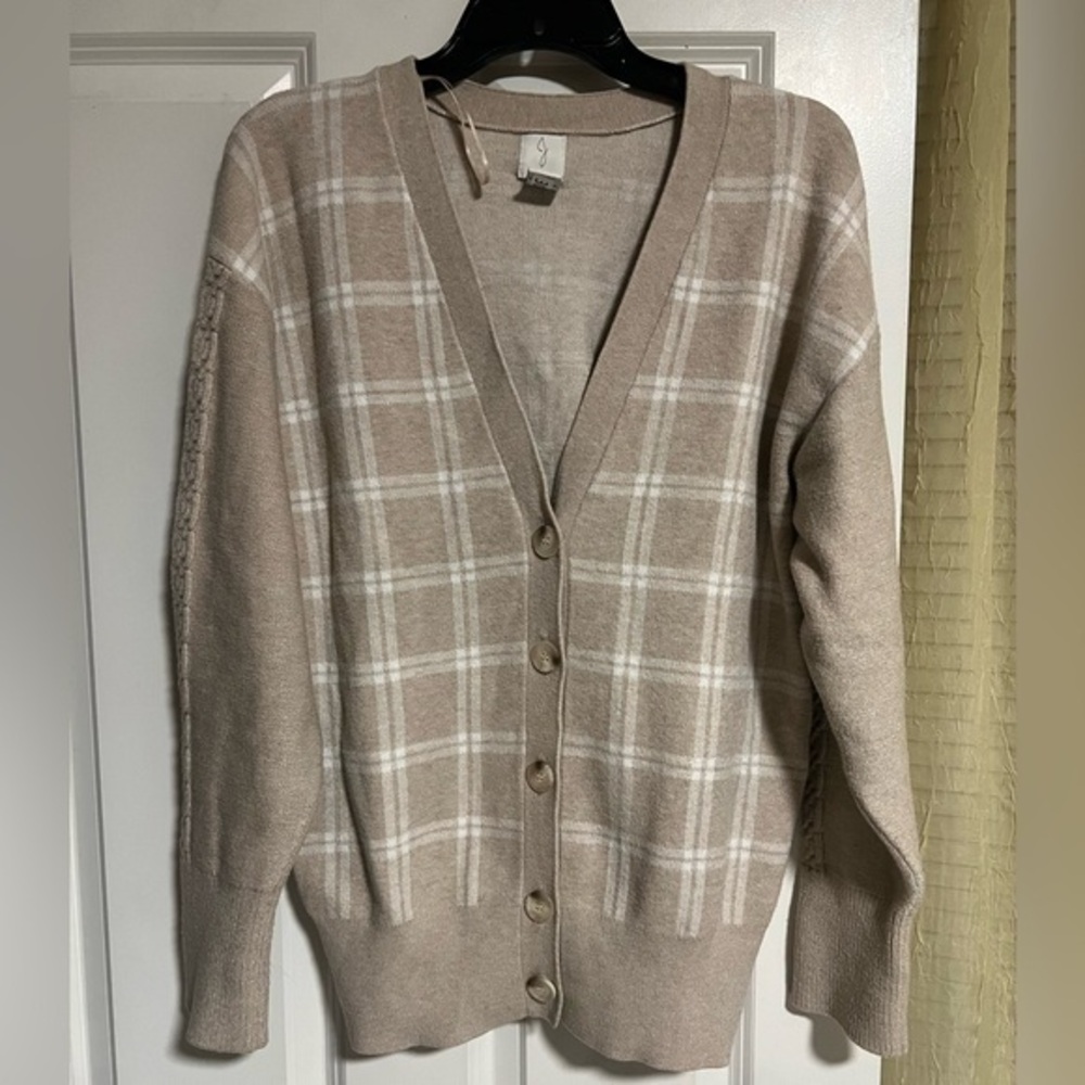 NWOT Joie Button Up Cardigan - L
